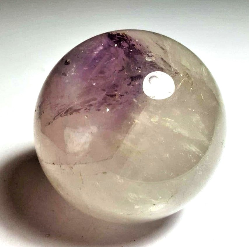 Amethyst Sphere - 184 Grams: Amethyst Sphere - 184 GramsShipping Rate: $23.00 .shipping rates are determined by Parcel weight and destination.Combined shipping: We offer combine shipping on multiple items purchased to reduce ship