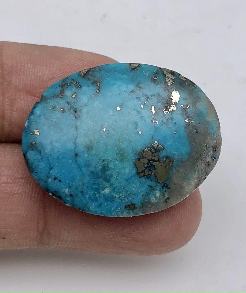 49.95 Carats Turquoise Gemstone - 31X24X9 mm: 49.95 Carats Turquoise Gemstone - 31X24X9 mm FREE SHIPPING:
