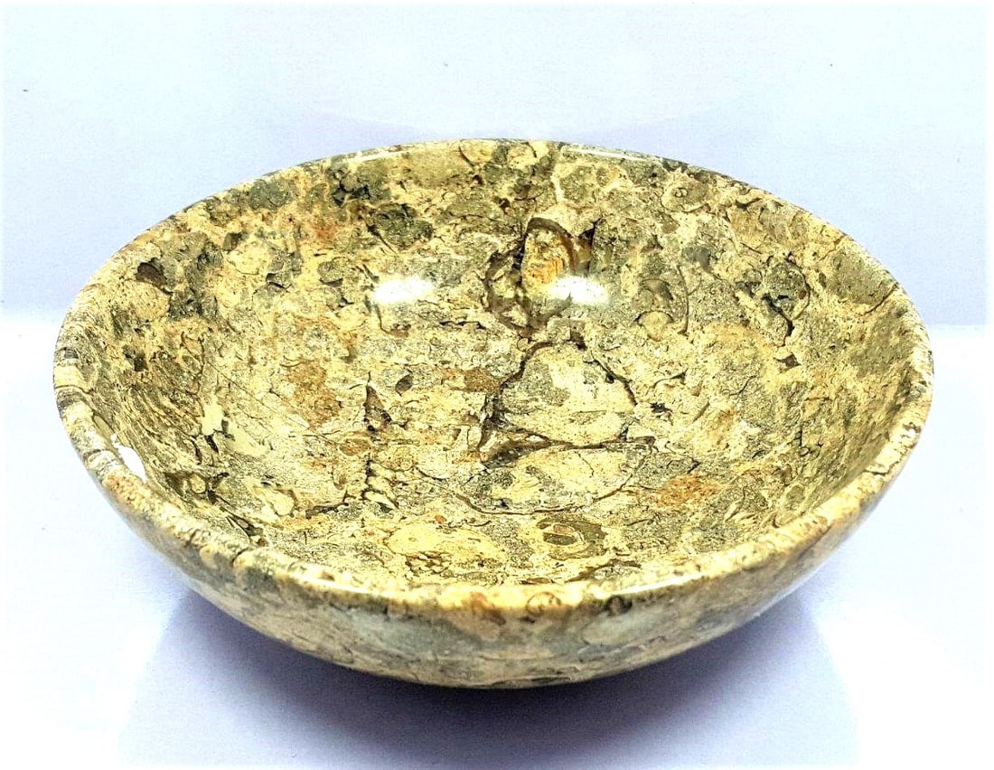Polished Wood Jasper Bowl -257.6 Grams (1 of 4)