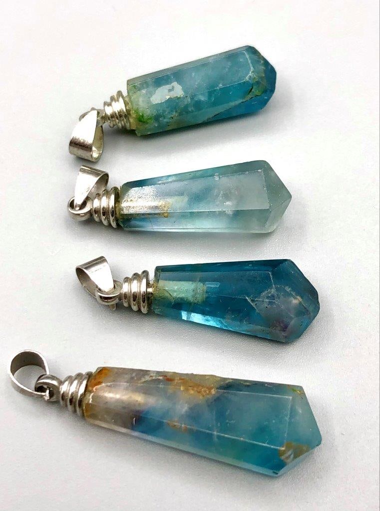 Colourful Fluorite Charms Pendants (1 of 2)