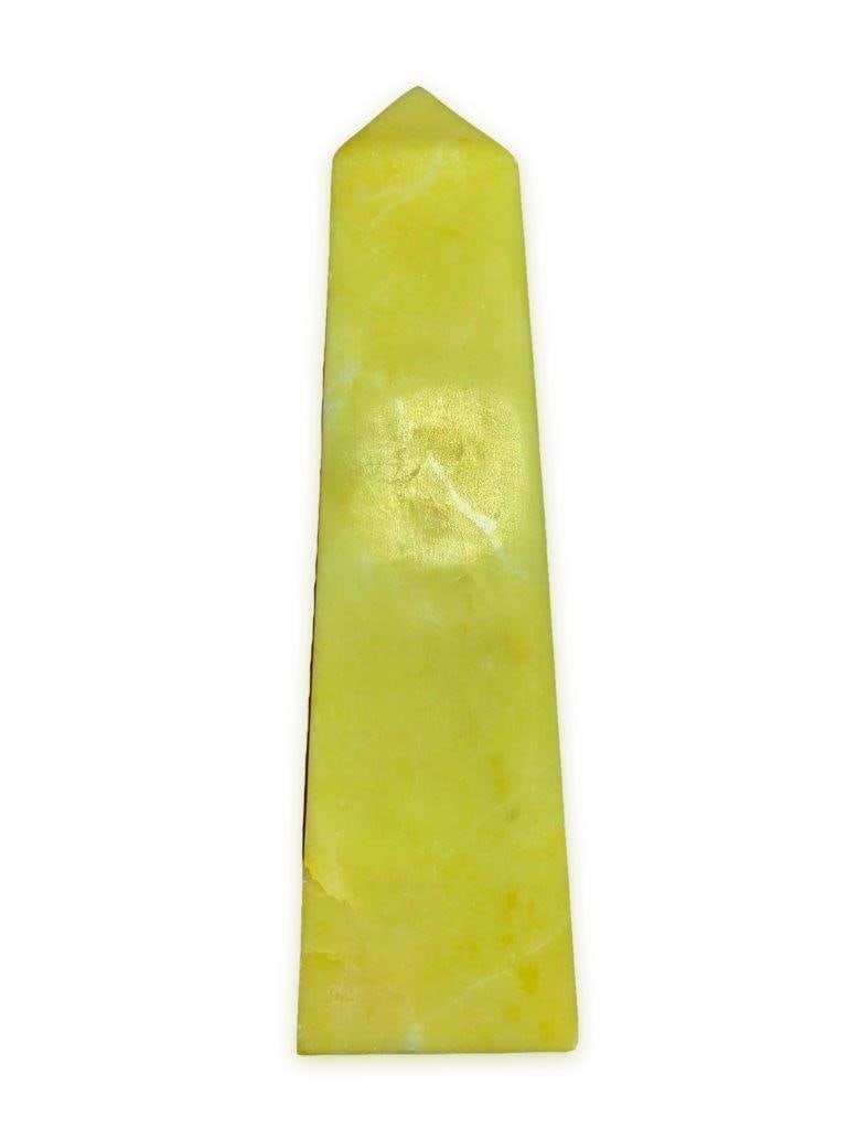 740 Grams Amazing Quality Serpentine Tower - 7X2X1.5 INCH (1 of 2)