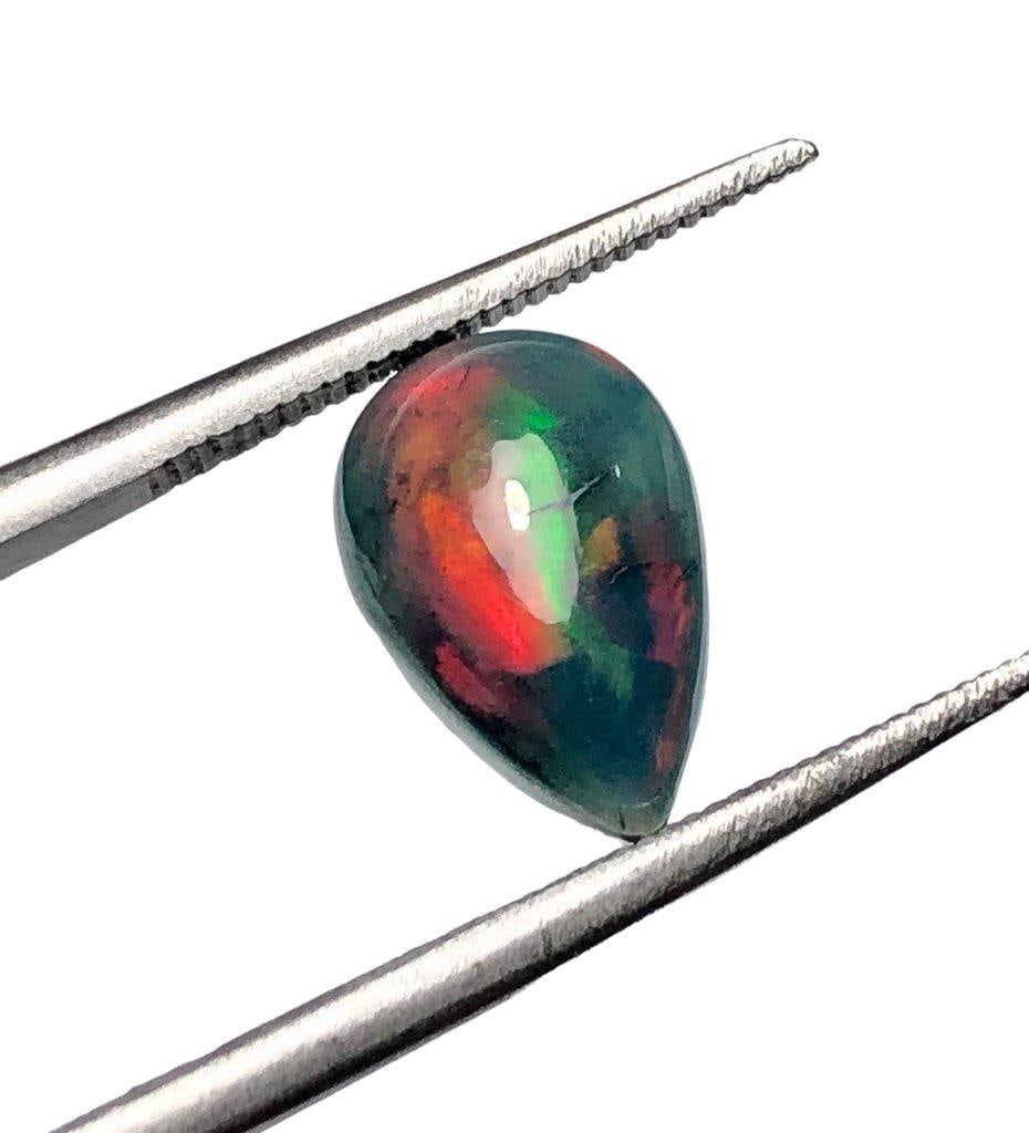Pear Shape Black Opal -11X7X3 mm (1 of 3)