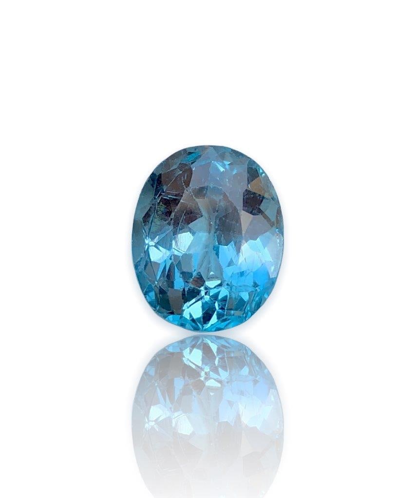 9.90 Carats London Blue Topaz - 15X12X7 mm (1 of 2)