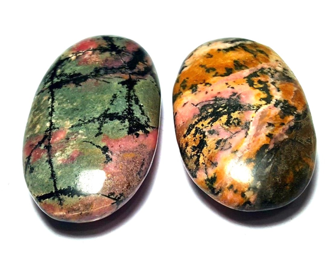 Rhodonite Palm Healing Massagers (1 of 3)