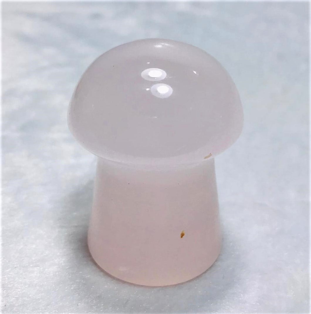 Calcite pinkish color Mashroom 111.8G: Calcite pinkish color Mashroom - 53X39mm - 111.8G Shipping: $23.00. Shipping rates are determined by Parcel weight and destination.