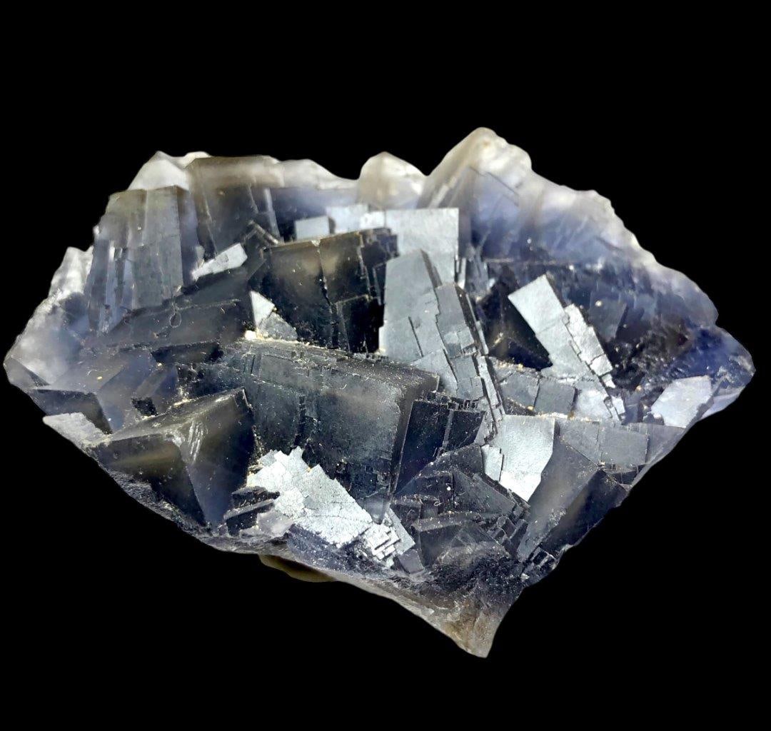 180 GRAMS Deep Purple Fluorite Specimen Mineral (1 of 5)