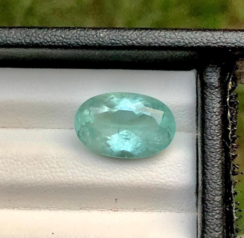 Natural Seafoam Tourmaline - 8 Carats - 16X10X7 mm (1 of 3)