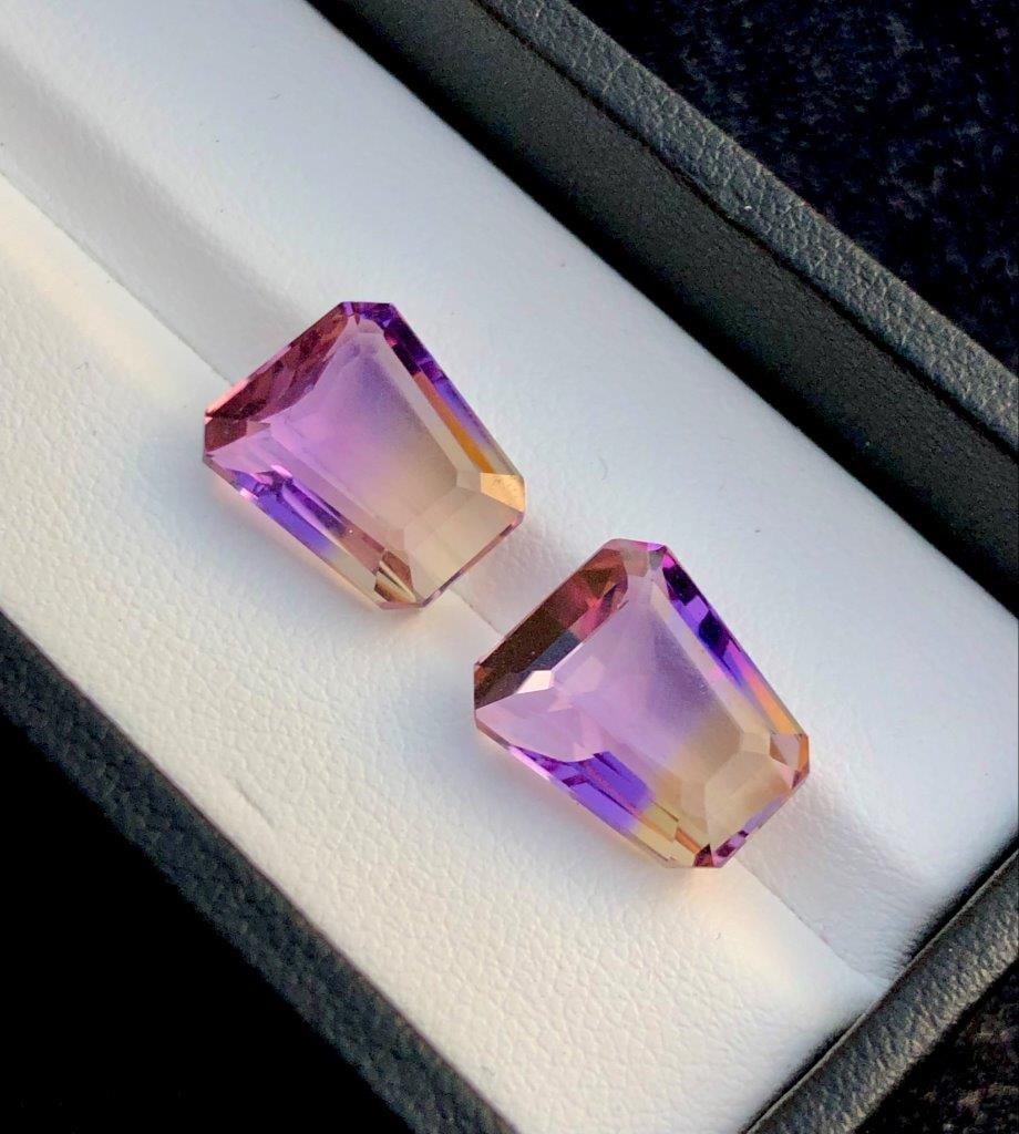 Top Quality Paired Ametrine - 14 Carars (1 of 3)