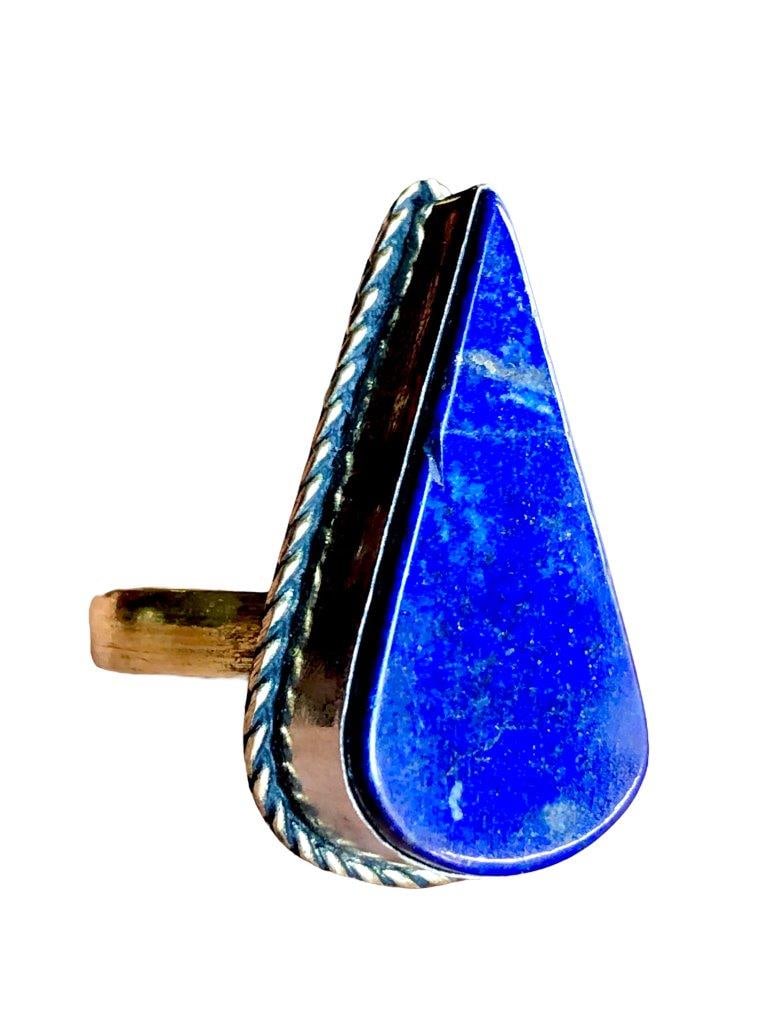 Vintage Ring - Lapis Lazuli RING - 2