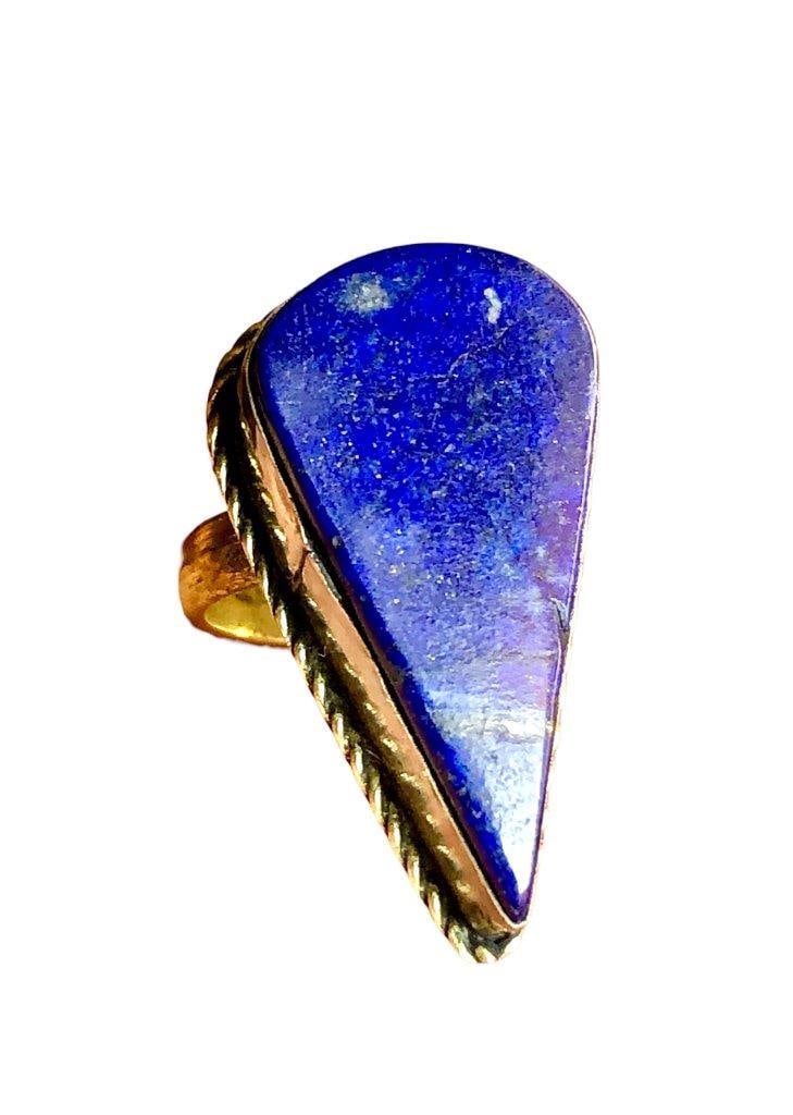 Vintage Ring - Lapis Lazuli RING - 3