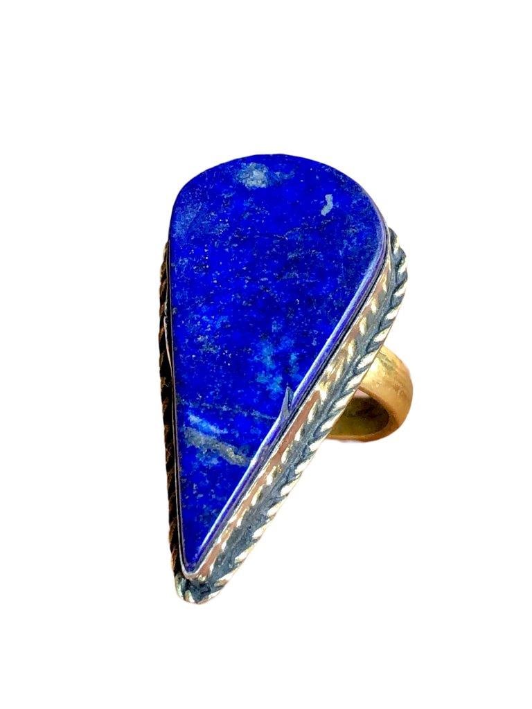 Vintage Ring - Lapis Lazuli RING - 4