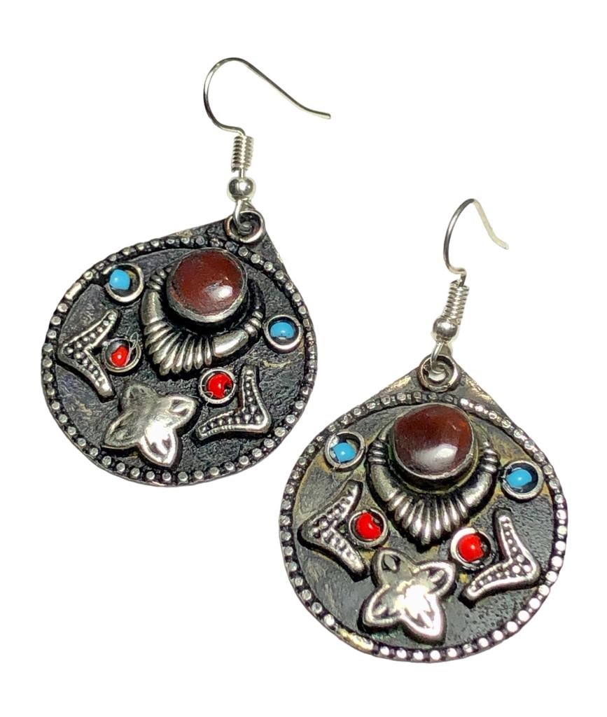 Elegant Antique Victorian Old Fashion Lavalier Earrings (1 of 4)