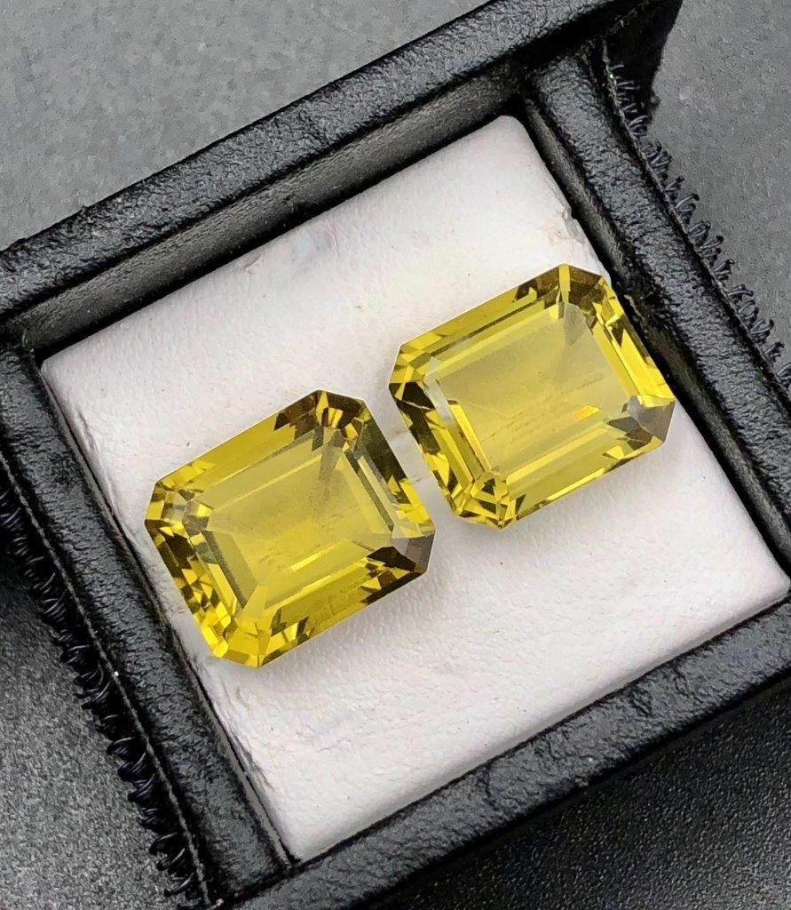 Quality Honey Citrine Quartz - 19 Carats - 13X12X8 mm (1 of 5)