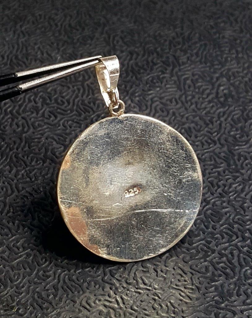 Sterling Silver Lapis Pendant - 2