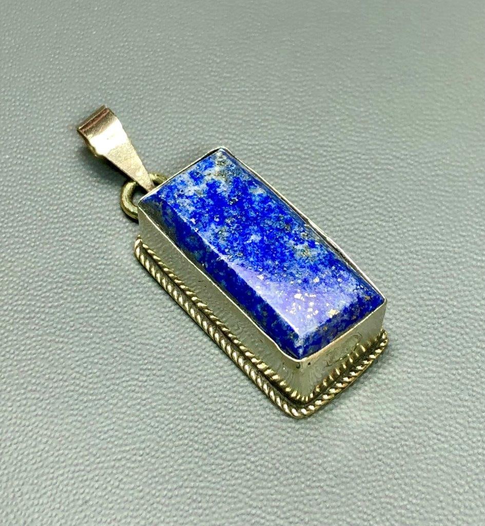 Royal Blue Lapis Lazuli Gale Pendant (1 of 3)