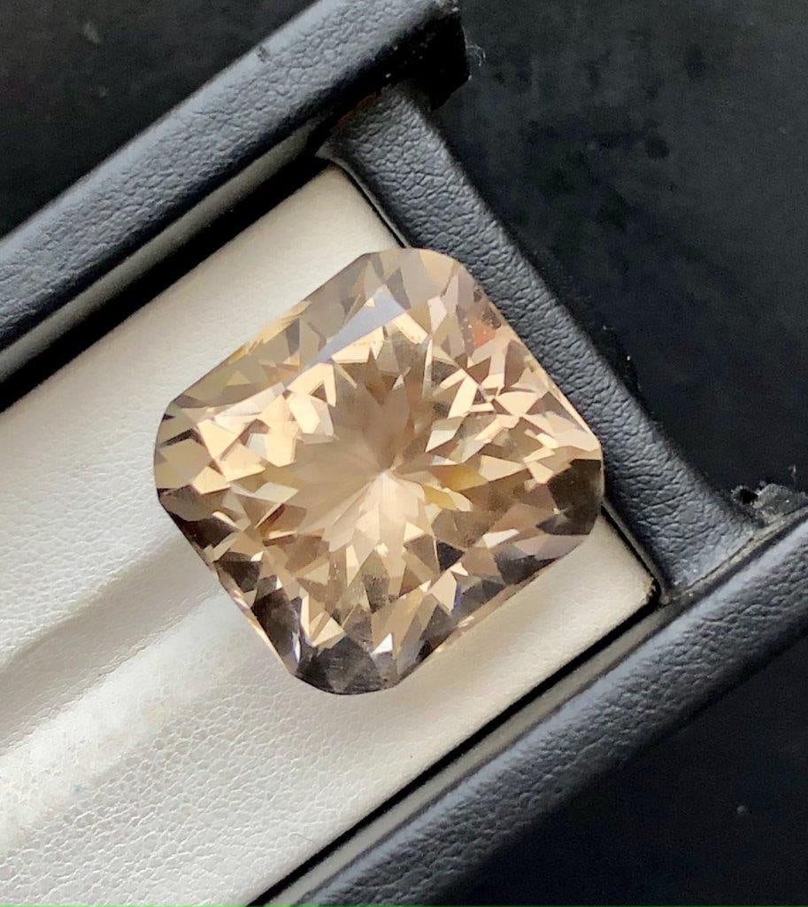 50 Carats Natural Smoky Quartz Gemstone - 23X22X16 mm (1 of 3)