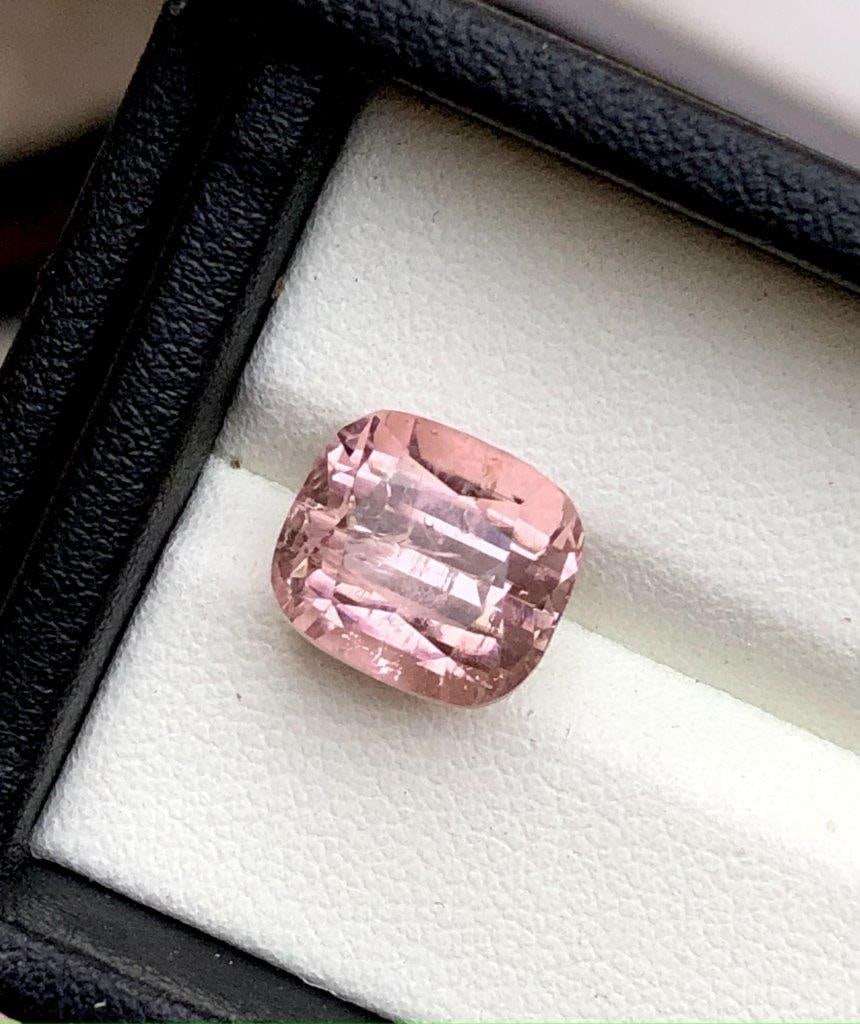 7.05 Carats Natural Pink Tourmaline Gemstone - 11X10X9 mm (1 of 7)