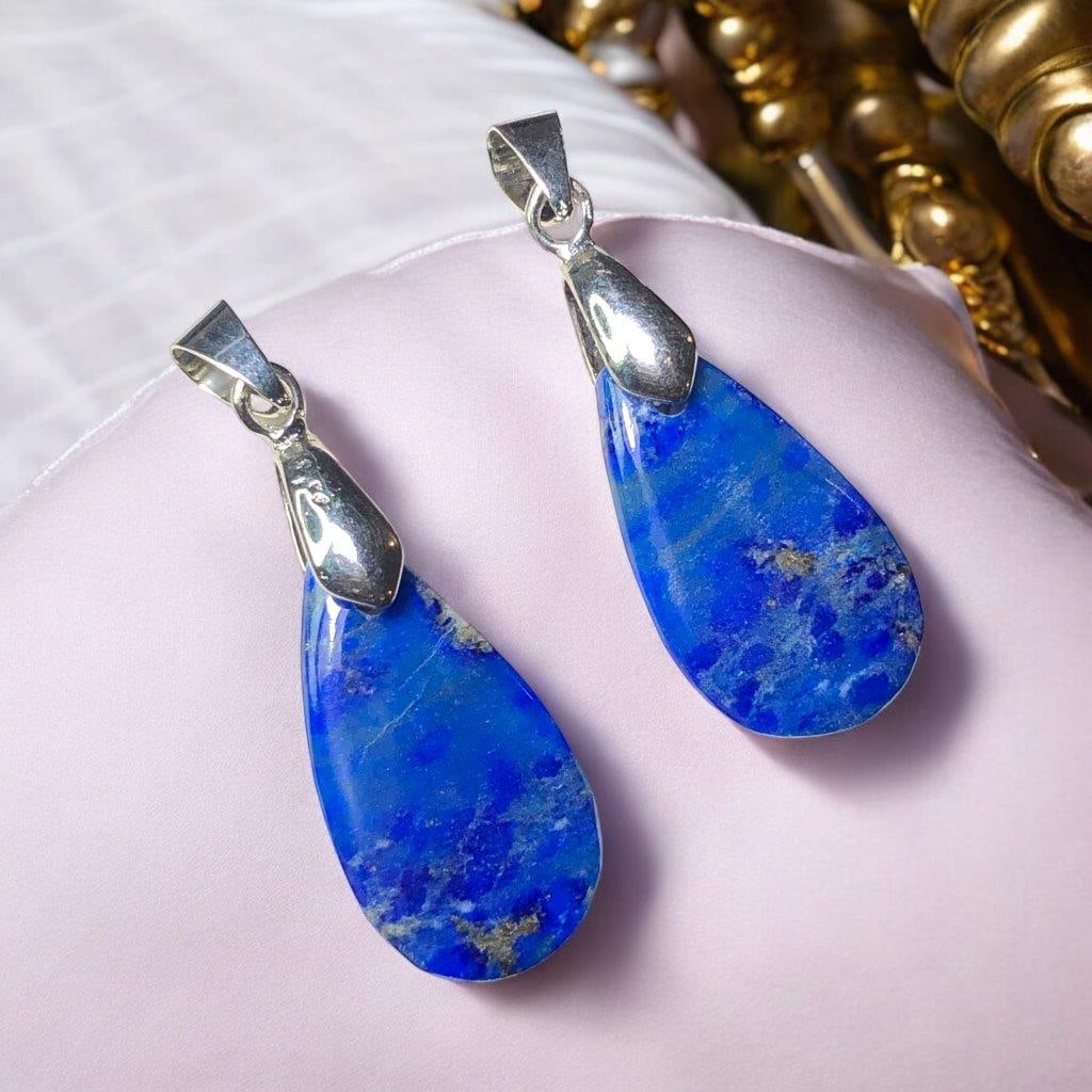 Lapis PAIRED PENDANTS - 3