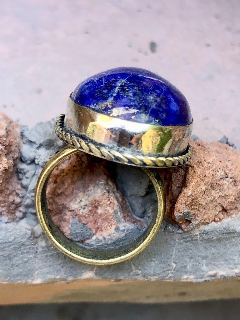 Fine Quality Lapis Lazuli Ring - 3