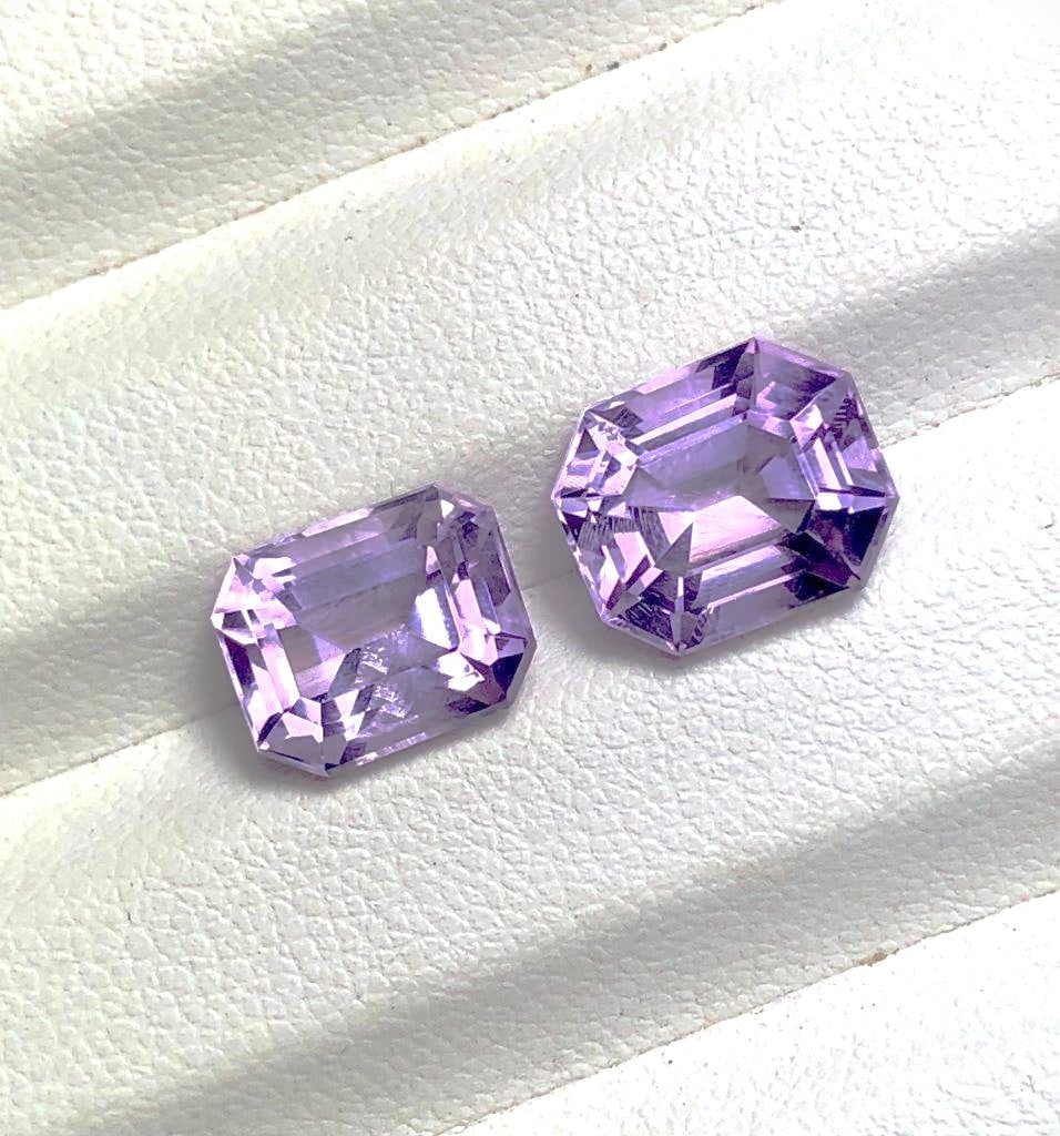 6.90 Carats Natural Amethyst Gemstones (1 of 2)