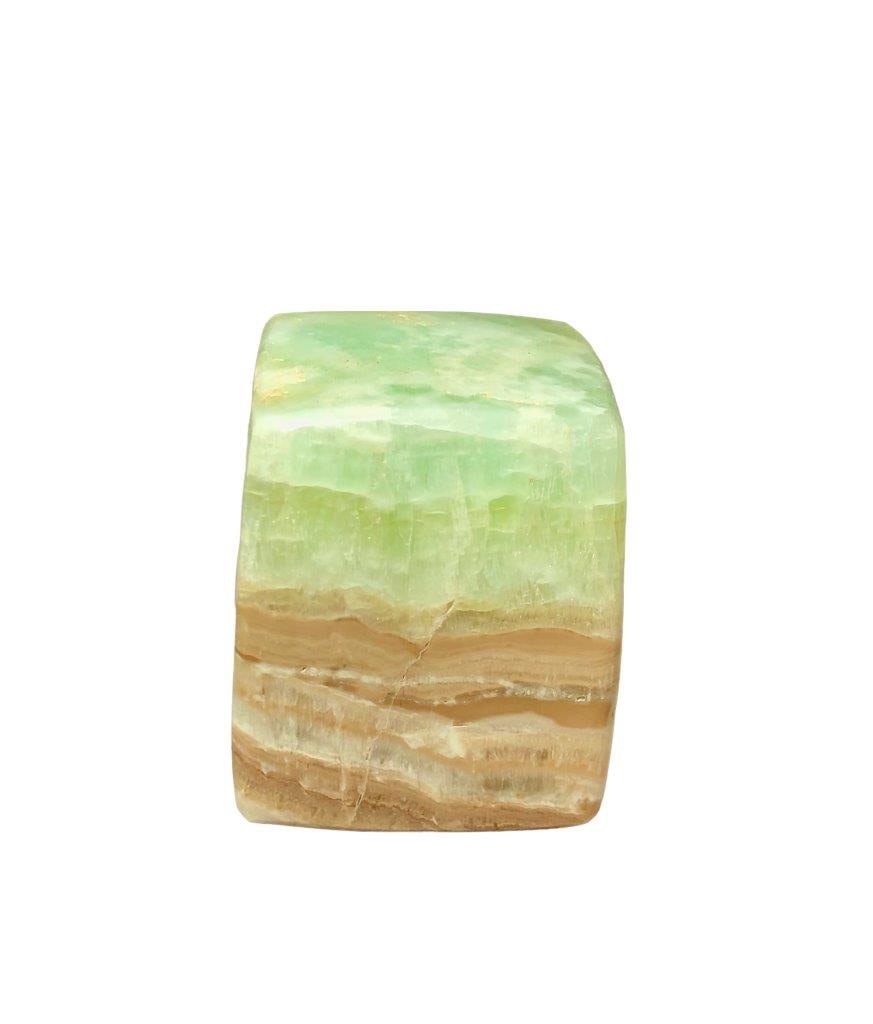 134 Grams Hand Carved Rainbow Fluorite, Polished Heart Shape Crystal For Healing and Home Decor -: This beautifully hand-carved rainbow fluorite heart is a stunning blend of natural beauty and spiritual energy. Weighing 134 grams and measuring 68 ? 60 ? 20 mm, each piece showcases unique bands of v