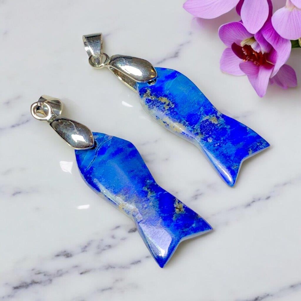 Paired Lapis Lazuli Paired Pendanst (1 of 3)