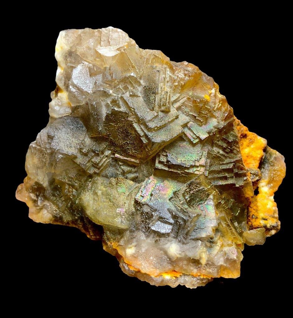 Rainbow Fluorite Mineral - 115 Grams - 67X50X35 mm: Rainbow Fluorite Mineral - 115 Grams - 67X50X35 mm shipping rates are determined by Parcel weight and destination.Combined shipping: We offer combine shipping on multiple items purchased to reduce shi