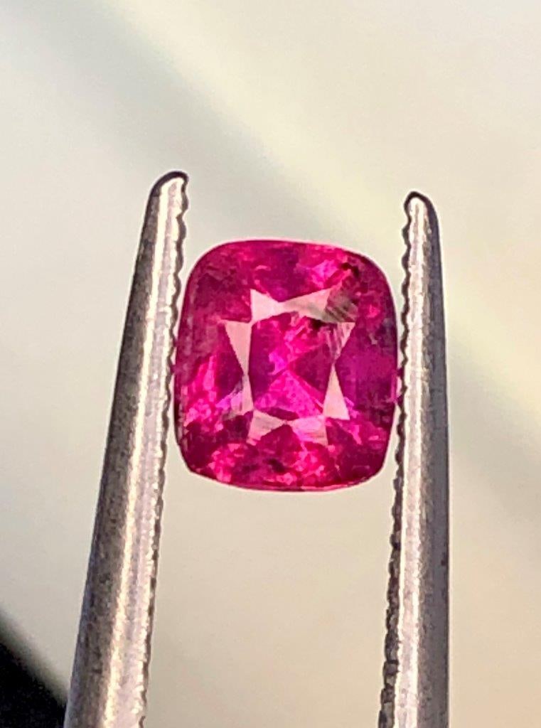 0.60 Carats Natural Ruby - 6X5X4 mm: 0.60 Carats Natural Ruby - 6X5X4 mm Choose design of your own and we will make it for youWe accept custom order in Sterling Silver, Gold and Platinum in WholeSale PriceColored Gems Diamonds are availa