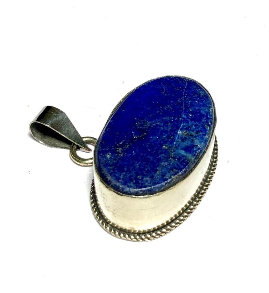 Lapis Pendant in Gale (1 of 2)