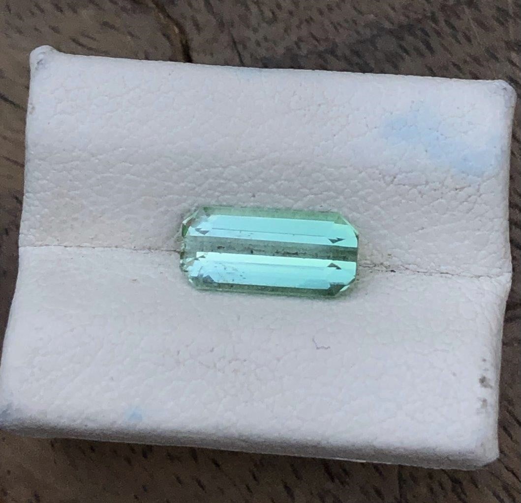 Greenish Blue Tourmaline - 1.90 Carats - 11X5X4 mm: Greenish Blue Tourmaline - 1.90 Carats - 11X5X4 mmShipping Rate: $15.00 .shipping rates are determined by Parcel weight and destination.Combined shipping: We offer combine shipping on multiple items p
