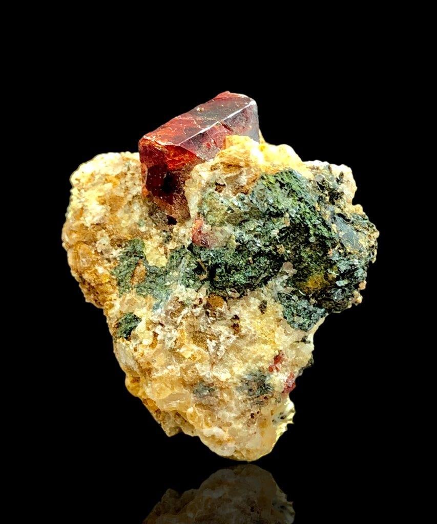 11.45 Grams Natural Zircon Crystal On Matrix - 27X22X14 mm (1 of 3)