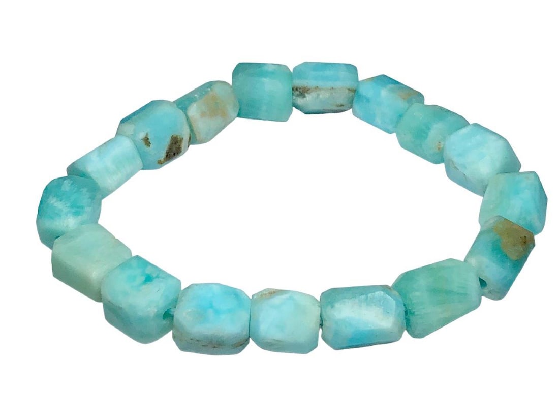 Arogonite bracelet -Natural Crystals Beads Bracelet (1 of 2)