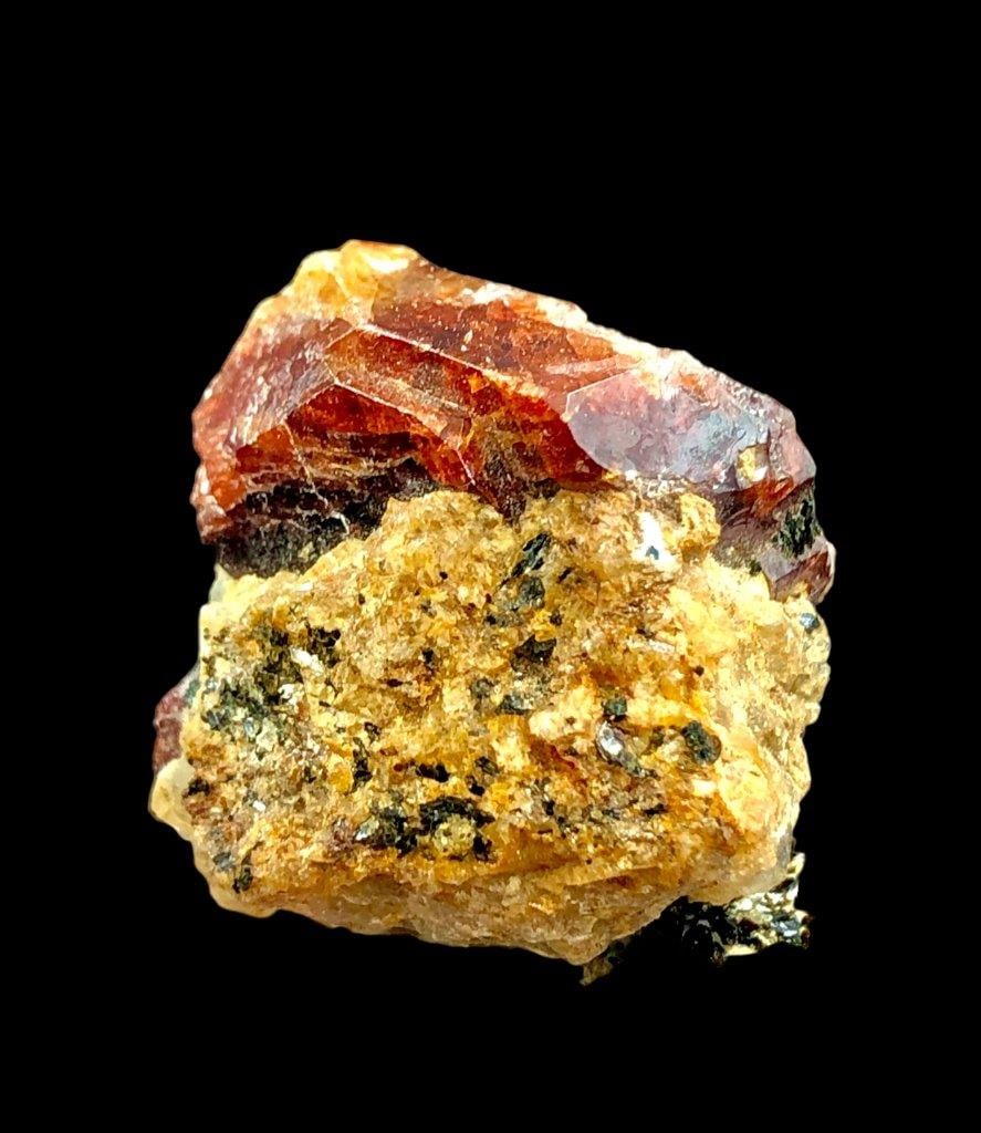 Red Zircon Specimen Red Zircon Crystals Ziron Stone Red Zirconia - 17.50 Grams - 25X23X18 mm (1 of 3)