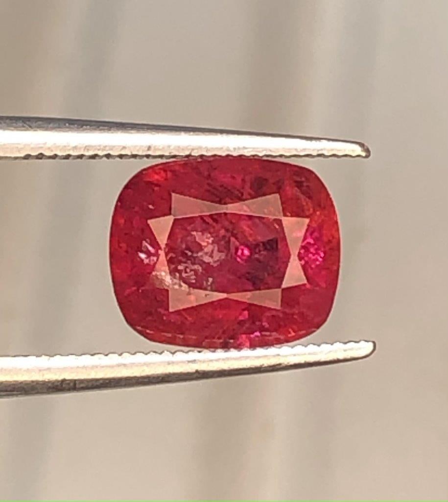 2 Carats Beautiful Rubelite Tourmaline - 8X7X5 mm (1 of 6)