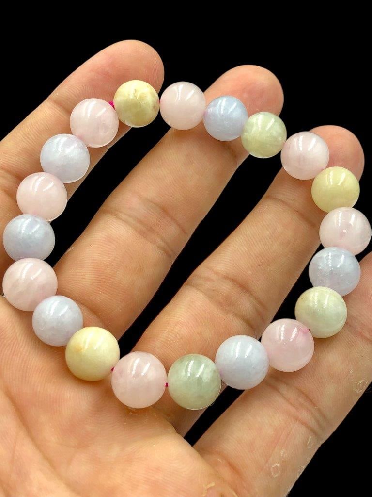 Mix Calcite Charm Beaded Bracelet: Mix Calcite Charm Beaded Bracelet Shipping: $23.00. Shipping rates are determined by Parcel weight and destination.