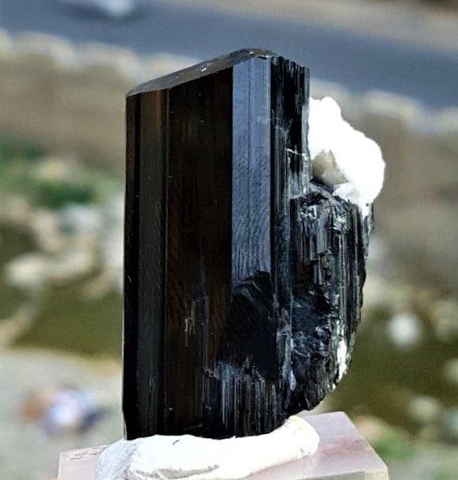Schorl Tourmaline Specimen - 33.7 Grams: Schorl Tourmaline Specimen - 33.7 GramsShipping Rate: $23.00 .shipping rates are determined by Parcel weight and destination.Combined shipping: We offer combine shipping on multiple items purchased to