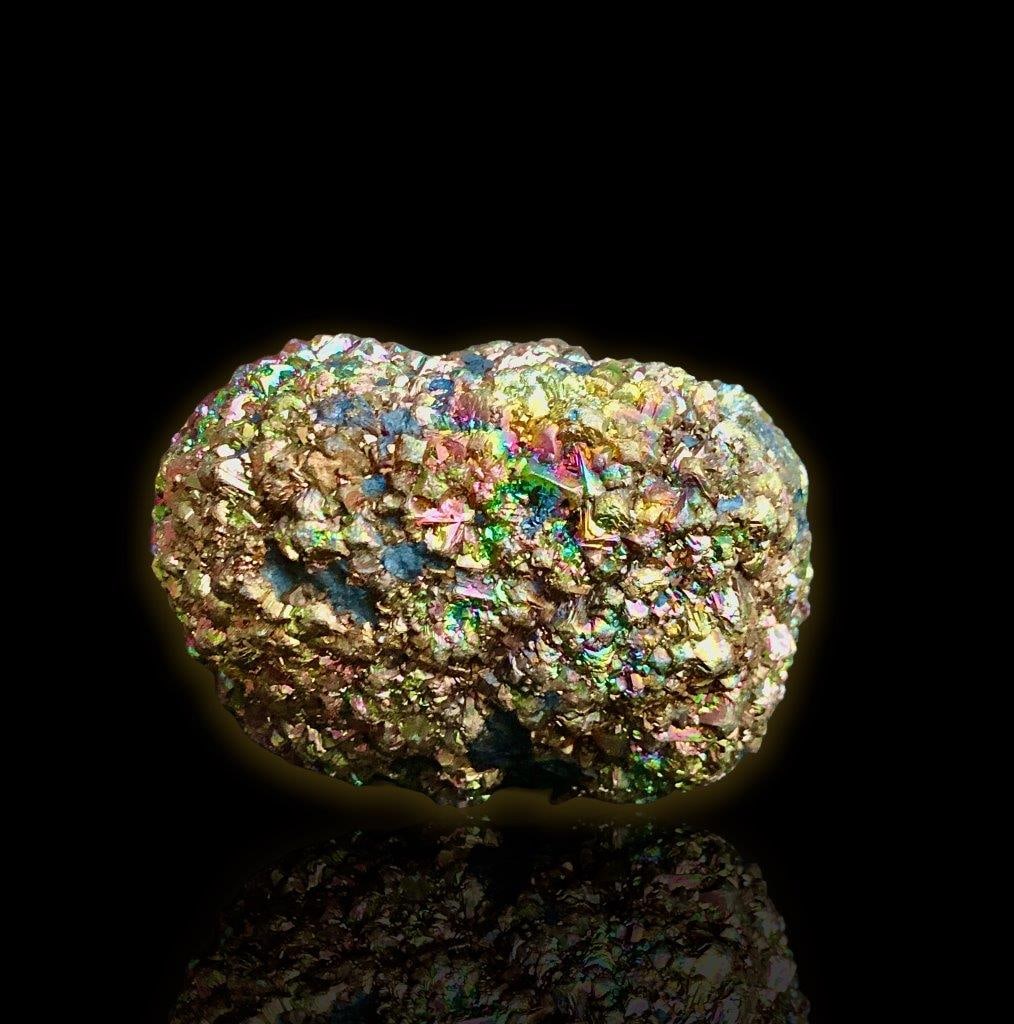 144 grams Rare Pyrite cluster With Rainbow Inclusion - 52X36X33 mm: 144 grams Rare Pyrite cluster With Rainbow Inclusion - 52X36X33 mmShipping Rate: $23.00 .shipping rates are determined by Parcel weight and destination.Combined shipping: We offer combine shipping on 