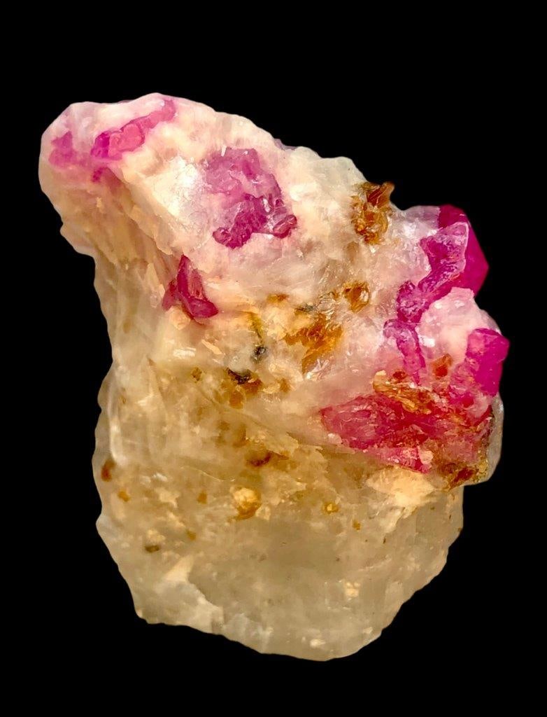 15.85 Grams Ruby Crystals On Matrix - 34X25X15 mm: 15.85 Grams Ruby Crystals On Matrix - 34X25X15 mmShipping Rate: FREE SHIPPING .shipping rates are determined by Parcel weight and destination.Combined shipping: We offer combine shipping on multiple i