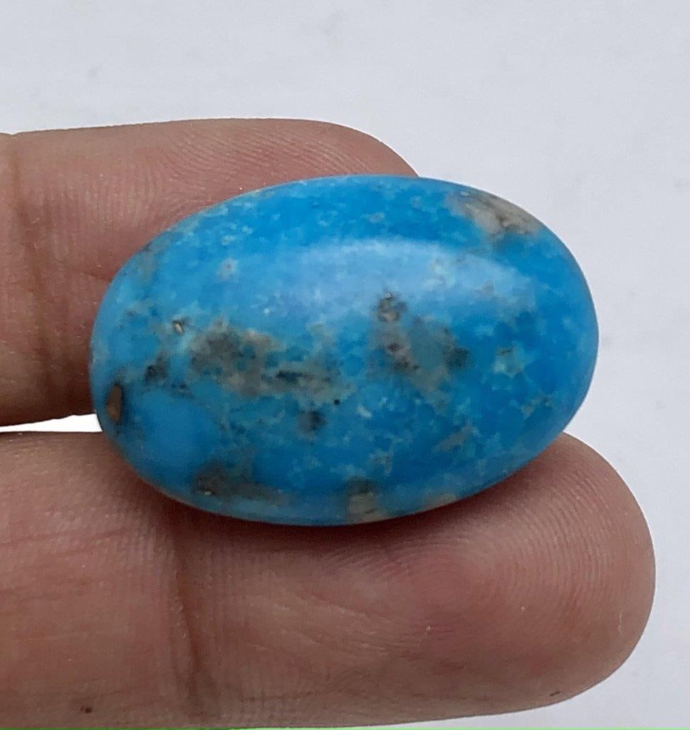41.80 Carats Natural Turquoise Gemstone With Pyrite Inclusion - 28X19X11 mm: 41.80 Carats Natural Turquoise Gemstone With Pyrite Inclusion - 28X19X11 mm SHIPPING: 23$