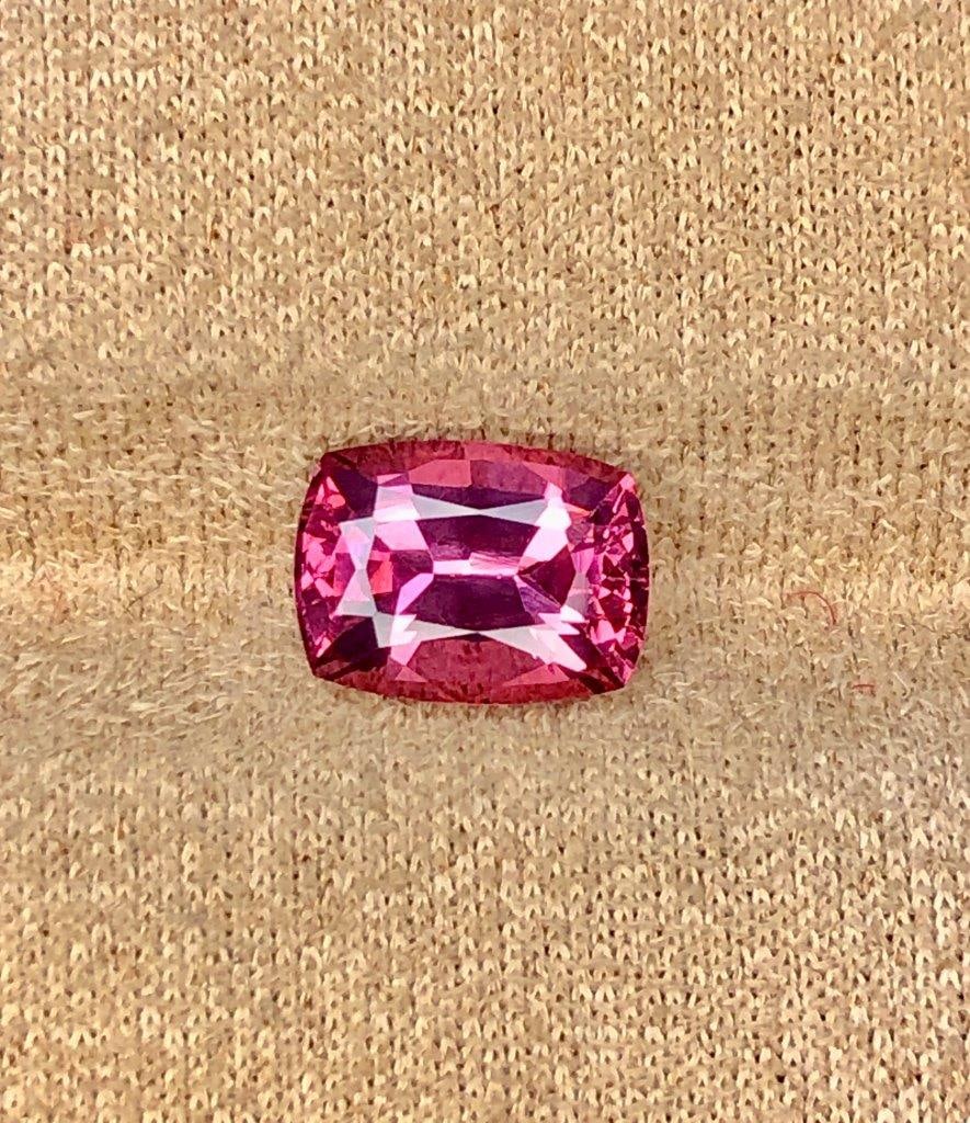 2.20 Carats Natural Spinel From Afghanistan - 9X7X5 mm: Beautiful 2.20 carats natural Spinel gemstone from Afghanistan featuring excellent clarity, attractive color, and natural brilliance. Measuring 9x7x5 mm, this fine loose Spinel is ideal for custom rin