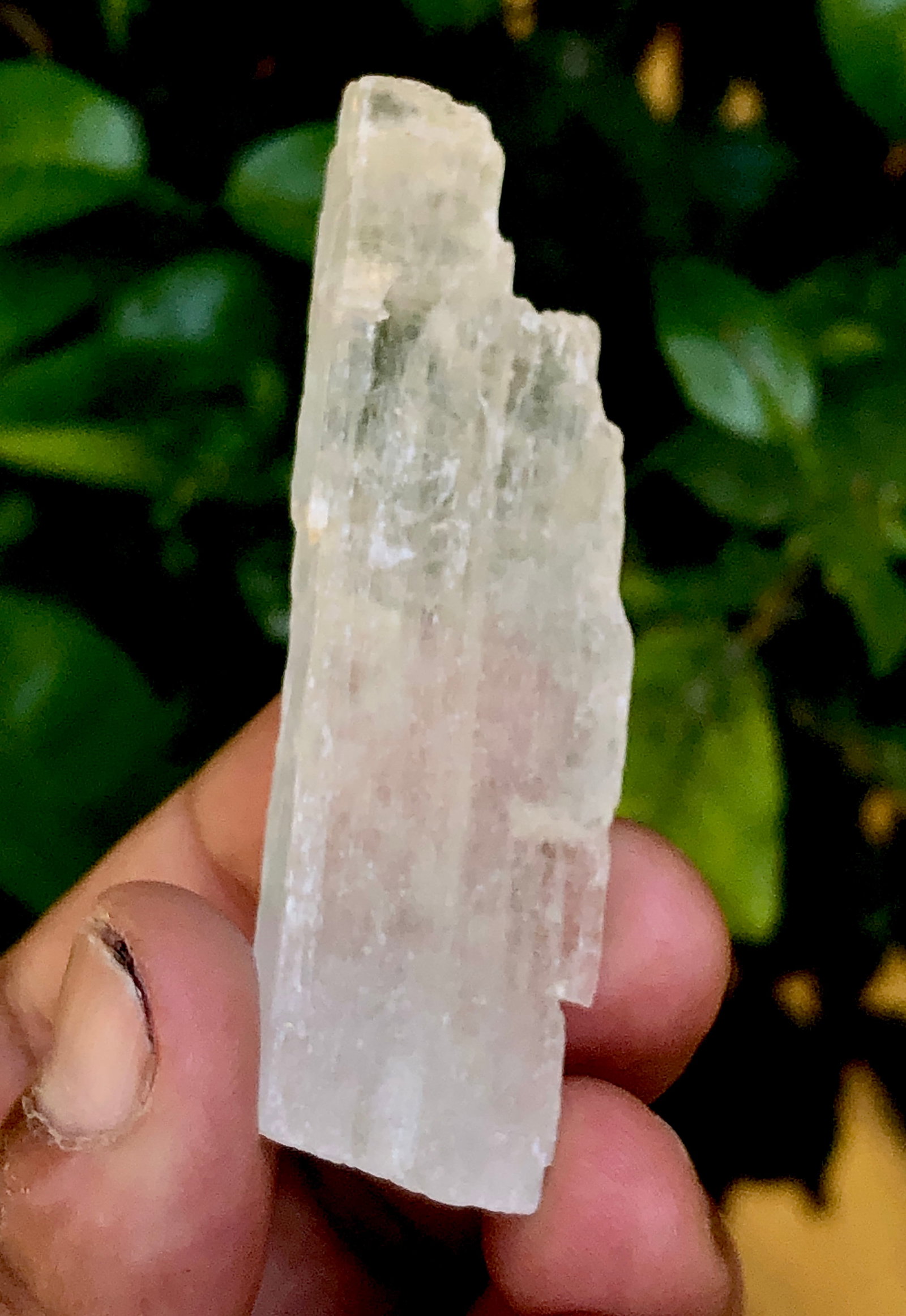 Terminated Kunzite Crystal - 23.82 Grams - 67X20X8 mm: Terminated Kunzite Crystal - 23.82 Grams - 67X20X8 mmShipping Rate: 23$ shipping rates are determined by Parcel weight and destination.Combined shipping: We offer combine shipping on multiple items pu