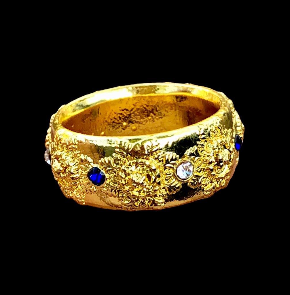 Round Gold Plated Copper Ring (1 of 3)