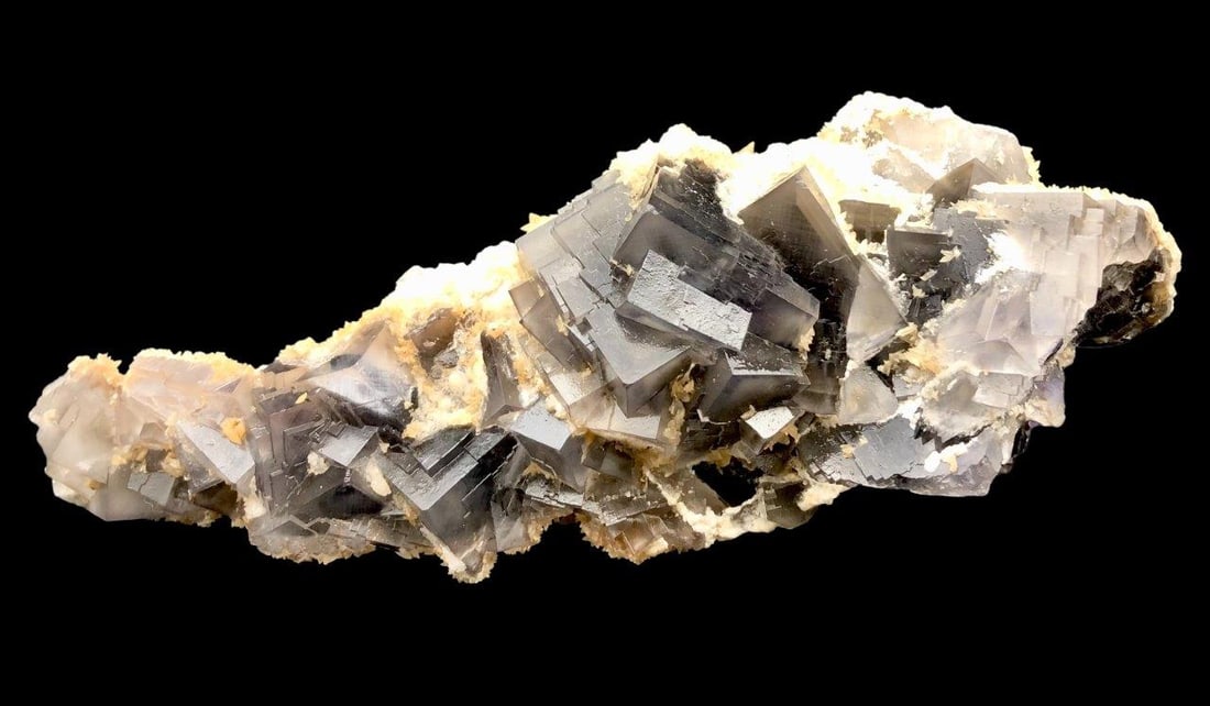 Cubic Fluorite Mineral - 1051 Grams - 8X3.5X2.5 mm (1 of 5)