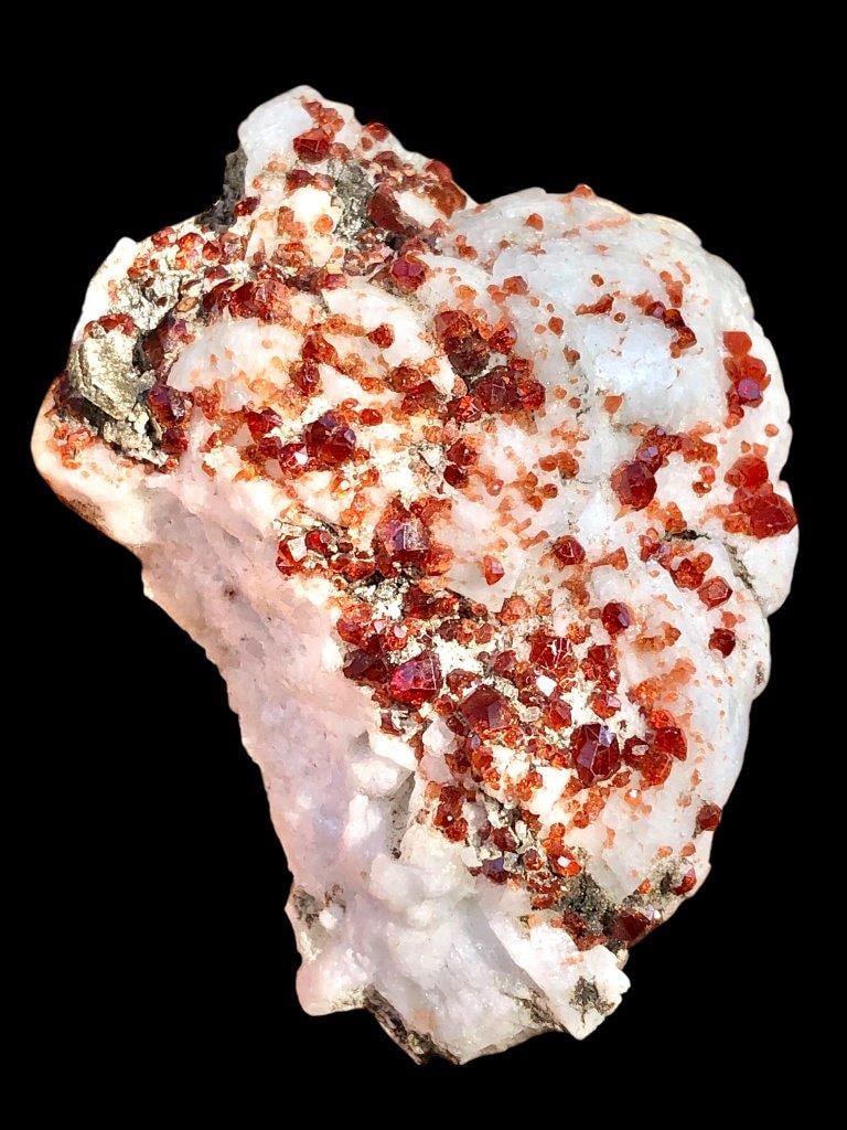 138 Grams Spessartine Garnet Mineral Specimen - 75X53X46 mm (1 of 7)