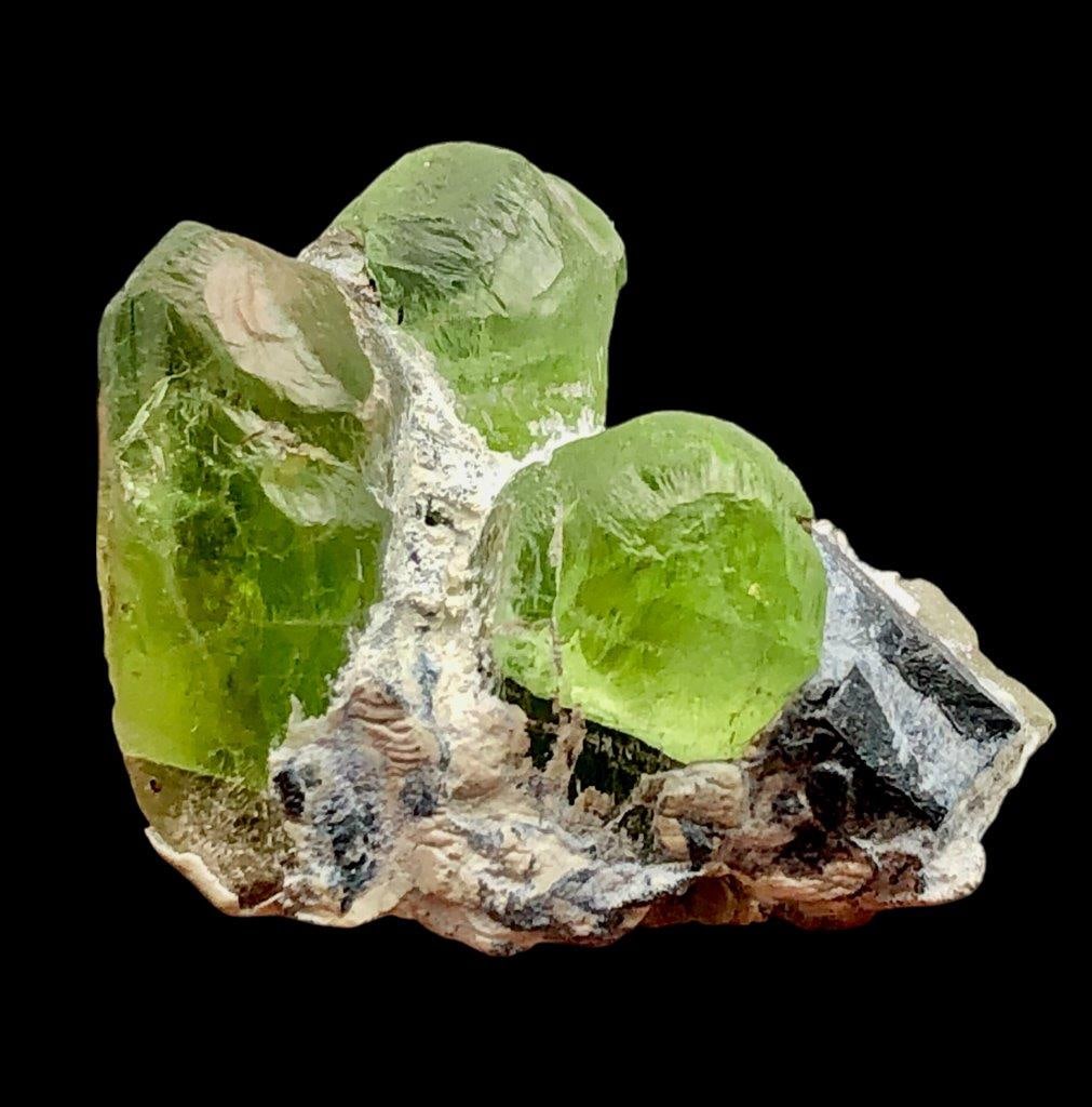 Peridot crystal combined hematite Mineral Specimen - 12.51 Grams - 28X25X15 mm (1 of 6)