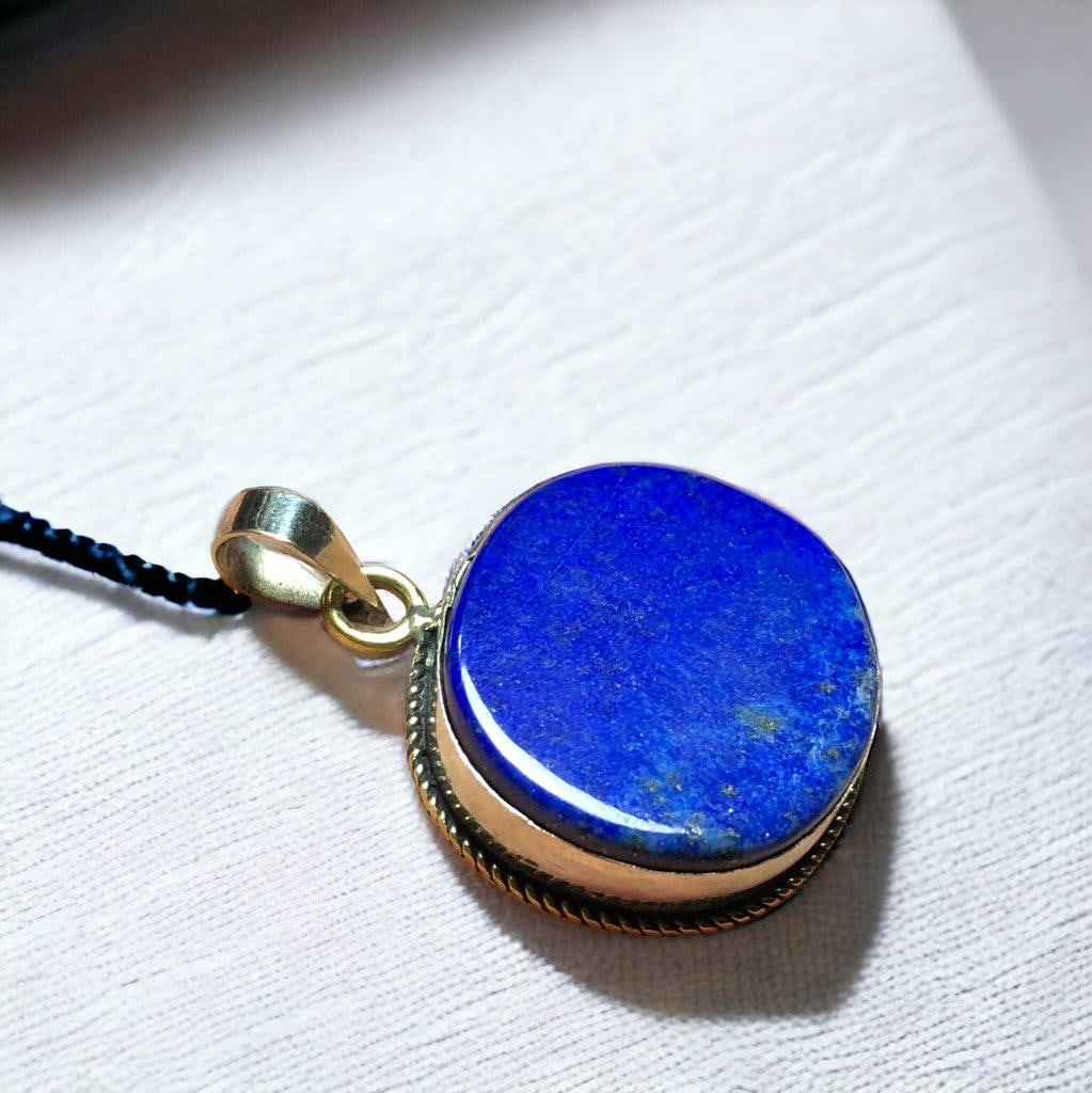 AAA Quality Natural Lapis Pendant: AAA Quality Natural Lapis Pendant Shipping: