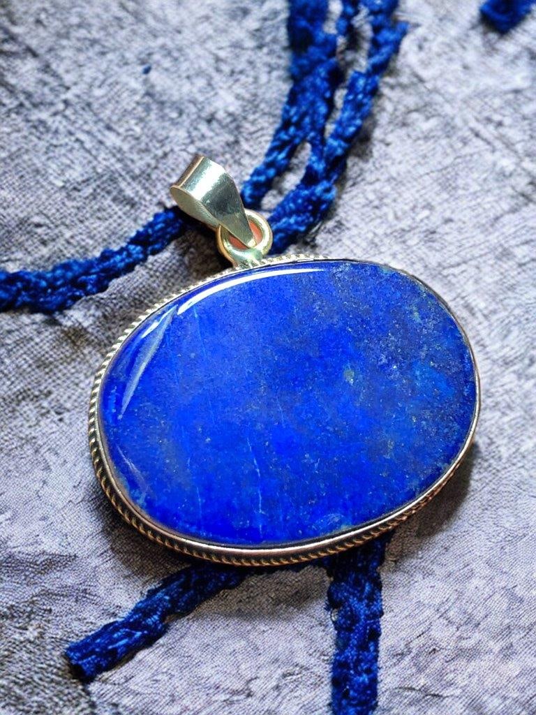 Natural Lapis Necklace Healing Jewelry (1 of 2)