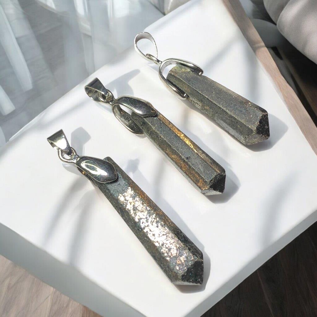 Pyrite Pendants Lots: Pyrite Pendants Lots Shipping: