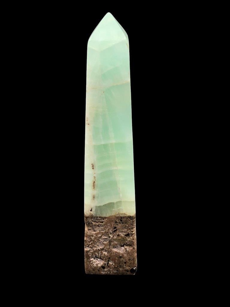Carrabian Calcite Healing Tower 380 Grams: Carrabian Calcite Healing Tower 380 Grams Shipping: $36.00. Shipping rates are determined by Parcel weight and destination.