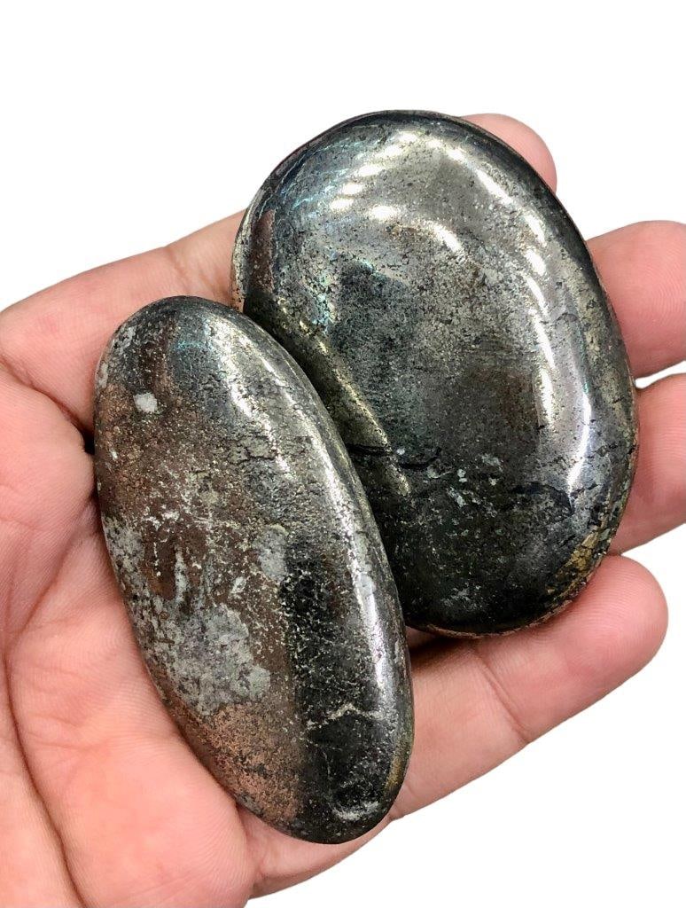 Pyrite Healing Massage Tumblrs: Pyrite Healing Massage Tumblrs Shipping: $23.00. Shipping rates are determined by Parcel weight and destination.